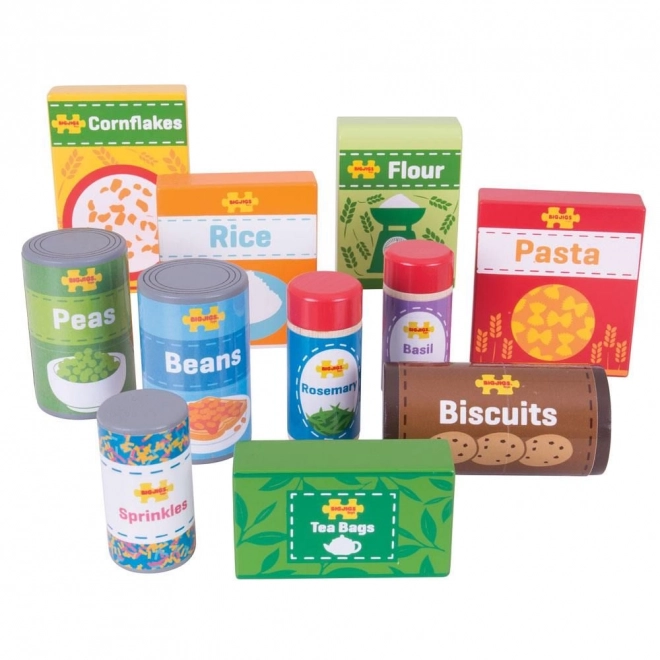 Bigjigs Toys Set trajnih namirnica