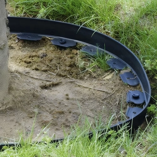 Vrtni rubni kamen 4 cm x 10 m Gardlov crni