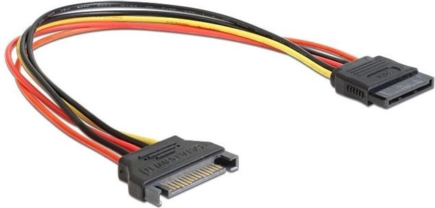 Proširni SATA 15-pinski napojni kabel M/F 30 cm