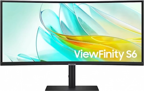 Zakrivljeni 34'' monitor ViewFinity S65UA UWQHD 100 Hz s USB‑C i LAN