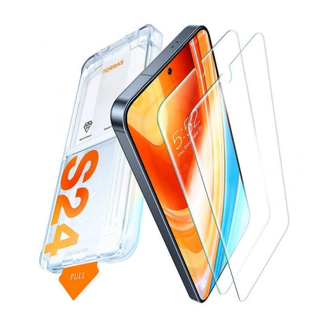 Zaštitno staklo Torras Install Master za Samsung S24 Ultra