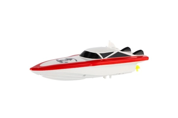 Motorni čamac/brod za vodu RC plast 19cm na baterije+punjivi paket+USB 2,4Ghz u kutiji 26x13x15cm
