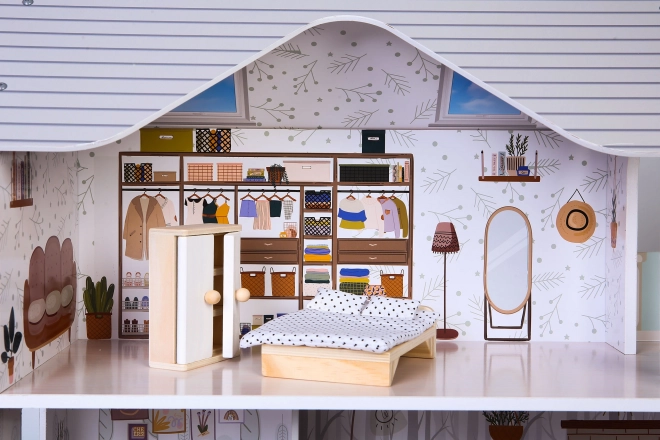 Kučica za lutke s namještajem Residence Emma ECOTOYS