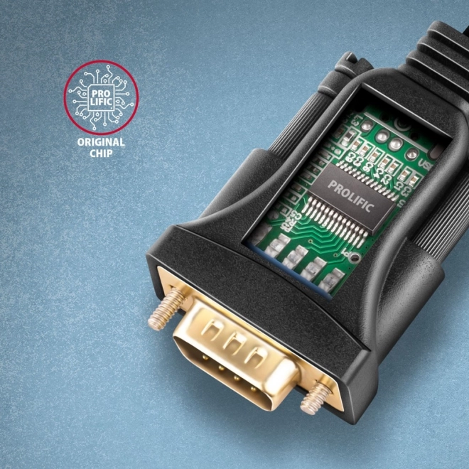 USB 2.0 na RS-232 adapter 1,5 m kabel s čipom Prolific