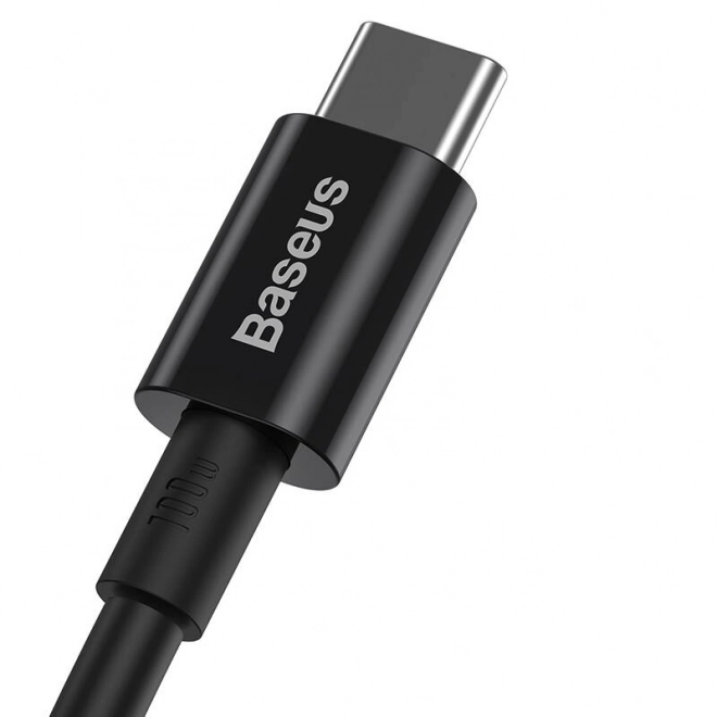 Kabel Baseus Superior Series USB-C na USB-C, 100W, 2m (crni)