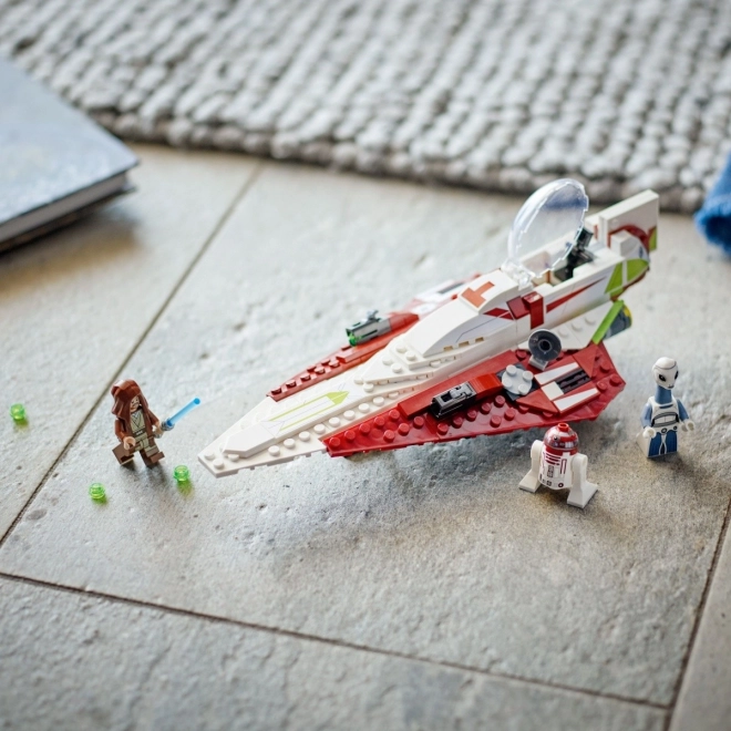 Konstrukcija LEGO Star Wars Obi-Wan Kenobi Jedi Zvjezdani lovac