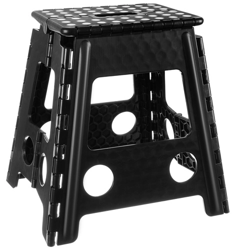 Sklopiva stolica crno-bijela 39 cm