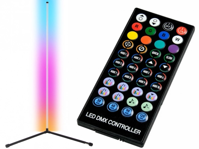 Kutna RGB LED lampa s daljinskim upravljanjem i aplikacijom