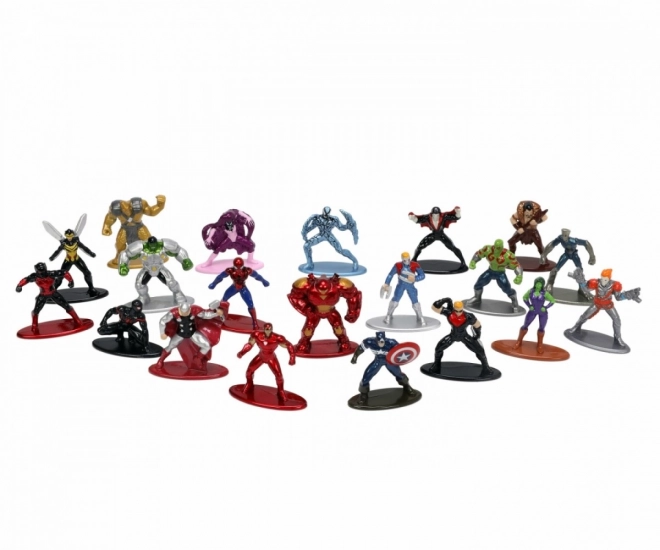 Metalne Nano kolekcionarske figurice od Marvela 20 kom