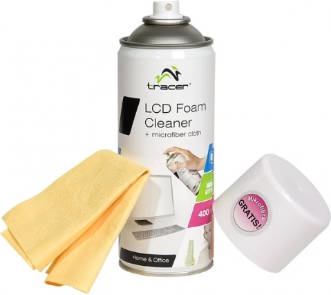 Čistačka pjena za LCD monitore 400 ml i krpica od mikrofibre