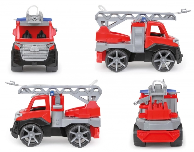 Auto Truxx 2 vatrogasci raspršuju vodu plast 29cm s figuricom