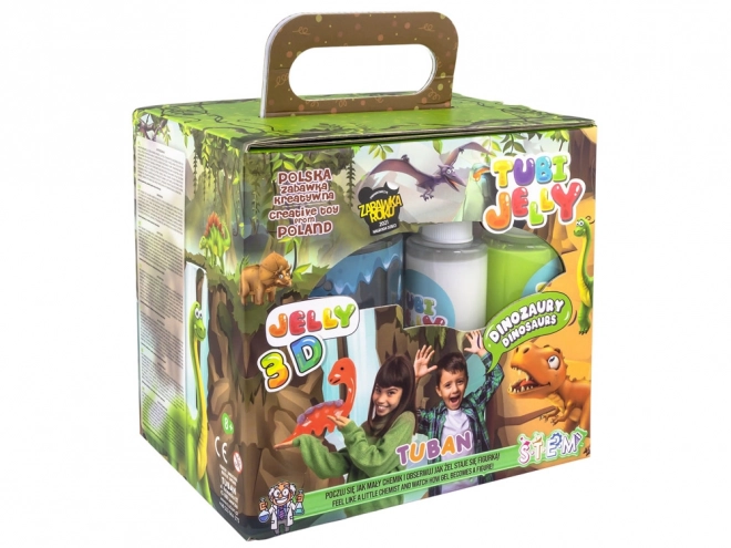 Tuban set želé dinosaurusi mala akvarij