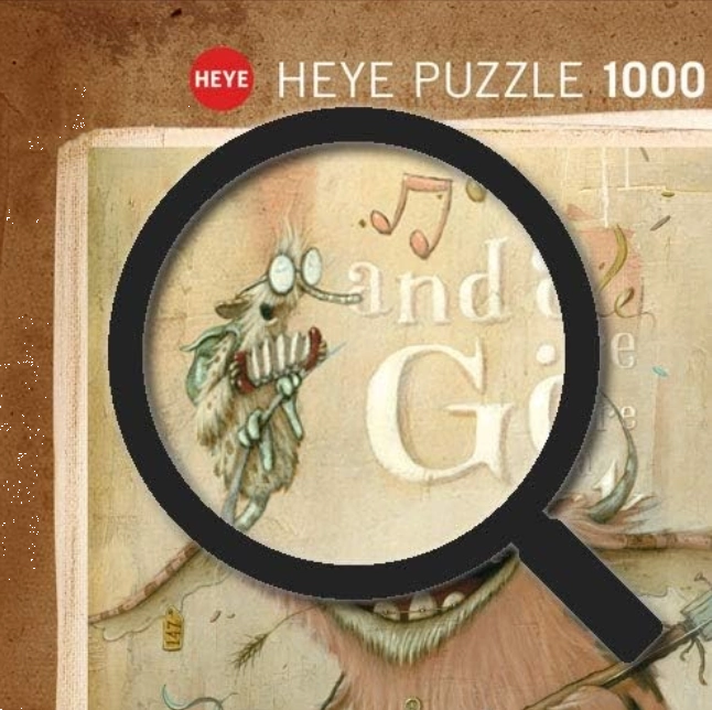 Puzzle 1000 dijelova Zozoville Banjo