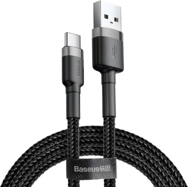 Baseus Cafule USB-C kabel 2A 2 m sivo-crni
