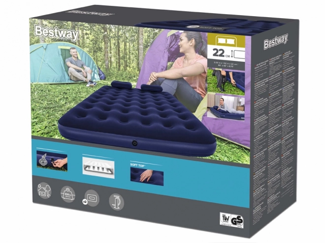 Nafukovací madrac Bestway Queen 203x152 cm