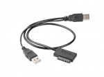 USB adapter s napajanjem na kabelu -> SATA Slim SSD (13-pinski)
