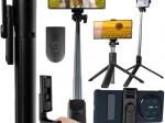 Selfie štap i stolni stativ 2-u-1 s Bluetoothom i daljinskim upravljačem