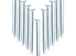 Metalni klinovi za šatore 23 cm – set od 10 kom