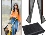 Mreža protiv komaraca za vrata s magnetskim zatvaranjem 100 × 210 cm
