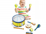 Plejo dječji set glazbenih instrumenata s bubnjem