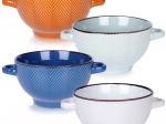 Set keramičkih zdjelica s ručkama 620 ml, 4 kom