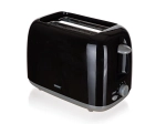 Toster za 2 tosta, crno‑sivi, 650–750 W