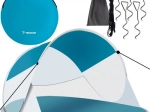 Samorazvijajući POP-UP TRIZAND plažni šator 190 × 120 × 90 cm s mrežom protiv komaraca
