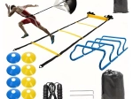 Veliki trening set – koordinacijske ljestve, čunjevi i mini preponice XXL