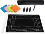 Filcana podloga za puzzle 500–2000 dijelova s napuhavajućom tubom