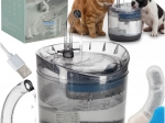 Automatska fontana za vodu za pse i mačke 1,8 l s filtrom i USB pumpom