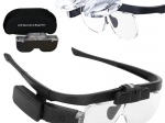 Naglavne povećavajuće naočale s LED osvjetljenjem i izmjenjivim lećama 1,5x–4,5x