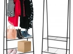 Vješalica za odjeću - stalak s policama za cipele 22258