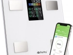 Analitička osobna vaga RUHHY s LCD, BIA i aplikacijom Feelfit, bijela