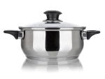 Inox lonac sa staklenim poklopcem 18 cm, 1,7 l SUPER VALUE