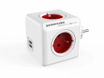 Razdjelnik utičnica PowerCube Original USB crveni