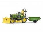 Vrtni traktor JOHN DEERE X949 s figuricom vrtlara BRUDER