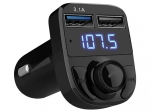 FM Bluetooth autotrasmiter i punjač 2x USB