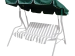 Tenda za ljuljačku 163 × 110 cm tekstil tamnozelena