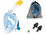 Cjelolicejna maska za ronjenje na dah L/XL plava