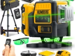 Križni laser HUMBERG HM-171 u koferu sa stativom, 4D 16 linija, zeleni snop