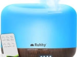 Aroma difuzor i ovlaživač zraka RUHHY LED s daljinskim upravljačem 300 ml