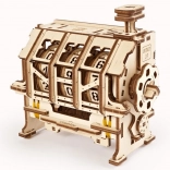 Ugears 3D drvene mehaničke puzzle – klikački brojač STEM