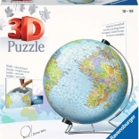 Ravensburger 3D puzzle Zemlja – dječji globus 180 dijelova