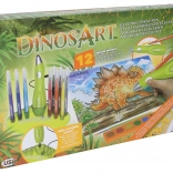 DinosArt airbrush bojanka set