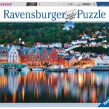 Puzzle Ravensburger Bergen Norveška 1000 dijelova