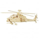Woodcraft drvene 3D puzzle – helikopter Apache