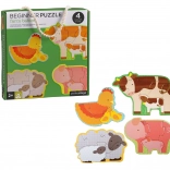 Petit Collage prva slagalica životinje s farme