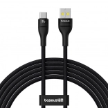Punjač i podatkovni kabel BASEUS Flash 2 USB-A na USB-C 100 W, 2 m, crni