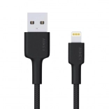 Aukey lightning – usb-a kabel 2 m s najlonskim opletom i MFi certifikatom