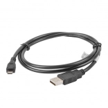 USB kabel 2.0 micro USB AM–MBM5P, 1 m, crni